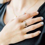 SALE Happy Go Lucky Sterling Silver Ring SALE Happy Go Lucky Sterling Silver Ring-Jewelry & Accessories - Rings-Bizbriz