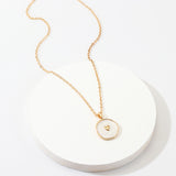 SALE "A Woman's Heart" Gold Plated Glazed Heart Pendant Necklace SALE "A Woman's Heart" Gold Plated Glazed Heart Pendant Necklace-Jewelry & Accessories - Necklaces & Pendants-Bizbriz