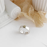 Happy Go Lucky Sterling Silver Ring-Jewelry & Accessories - Rings-Bizbriz