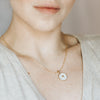 Gold Plated Glazed Heart Pendant Necklace-Jewelry & Accessories - Necklaces & Pendants-Bizbriz