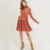 Gemma Peplum Casual Dress With Pockets-Dresses-Bizbriz